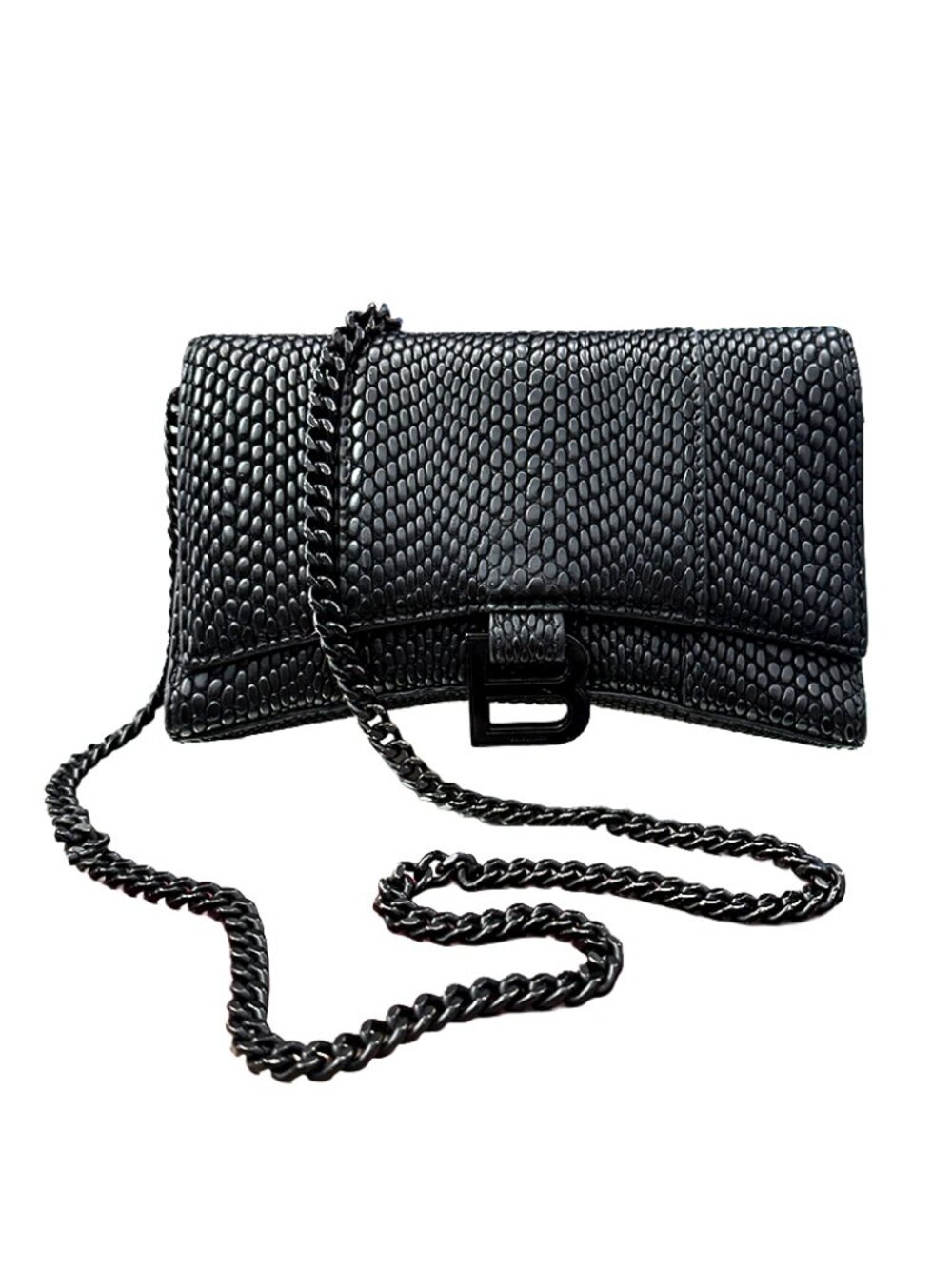 Balenciaga Hourglass Chain Crossbody Bag